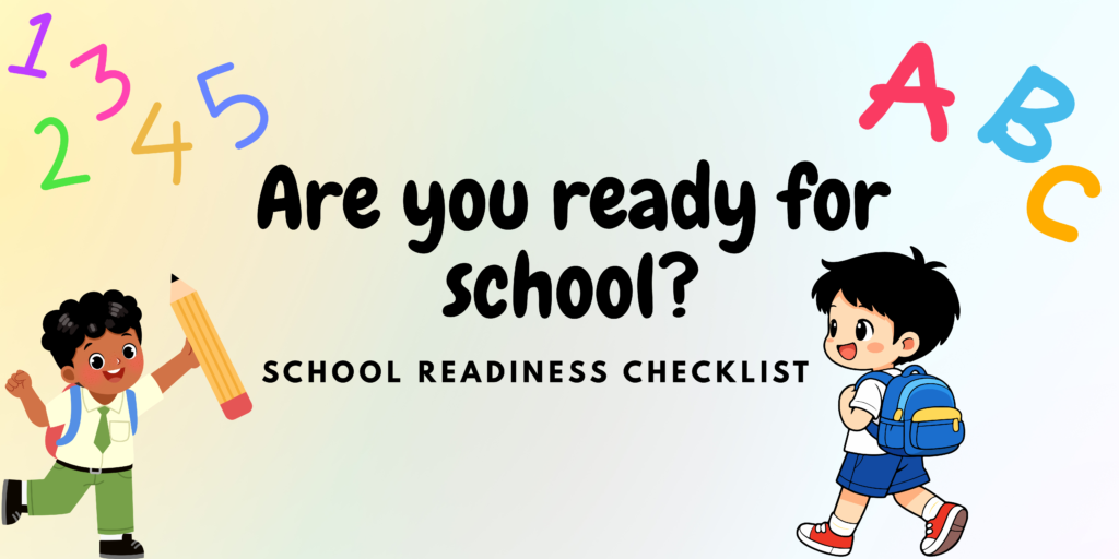 School Readiness Checklist