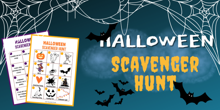 Halloween scavenger hunt for kids