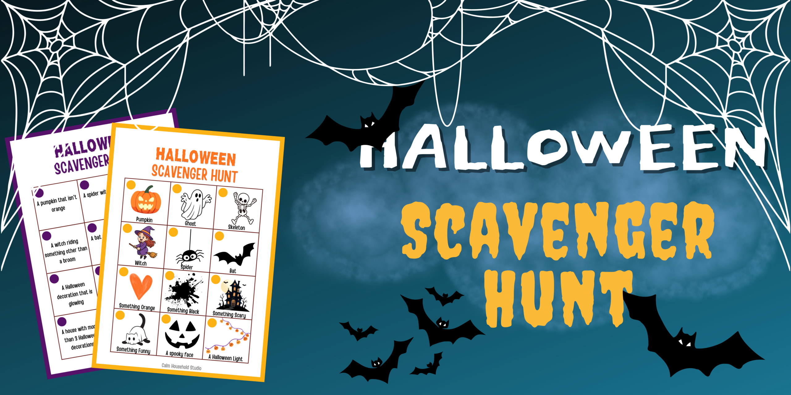 Halloween scavenger hunt for kids
